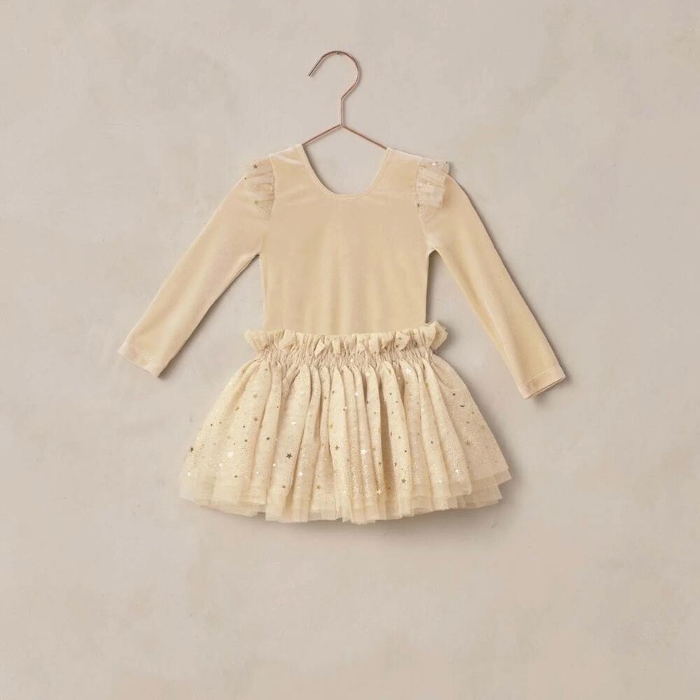 NEW Noralee Lottie Tutu Set in Champagne, 12m, NWT